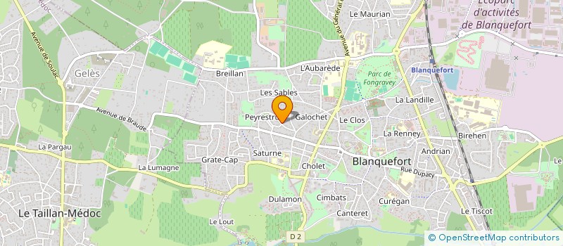 localisation de l'entreprise MADAME MARTINE DESMEDT à BLANQUEFORT