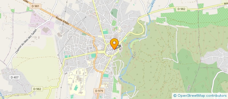 localisation de l'entreprise MADAME MARTINE DETRIFT  UZES