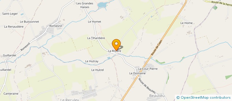 localisation de l'entreprise MADAME MARTINE DEVAUX  SOULEUVRE EN BOCAGE