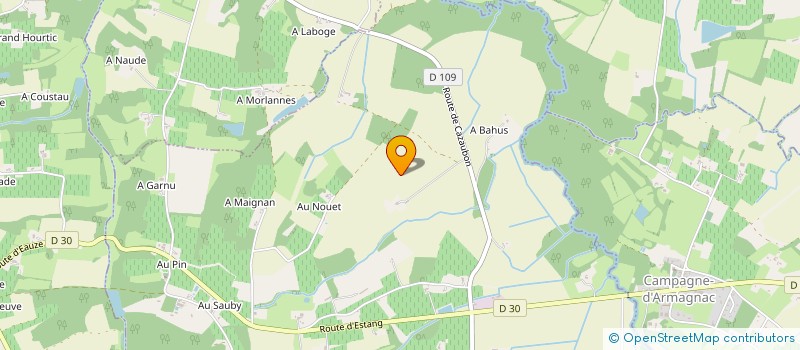 localisation de l'entreprise MADAME MARTINE DEVILLELE  AYZIEU