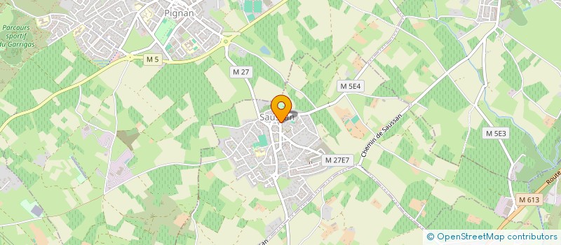 localisation de l'entreprise MADAME MARTINE DEWASCH  SAUSSAN