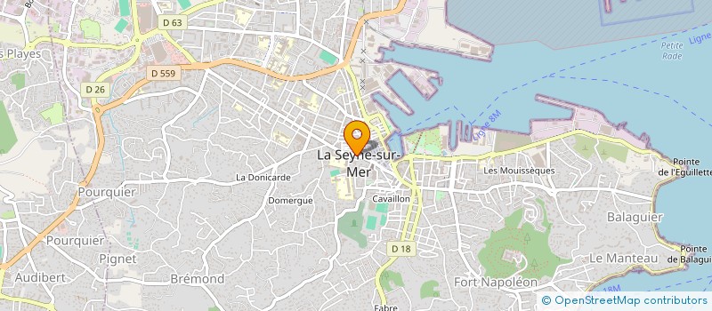 localisation de l'entreprise MADAME MARTINE DIES  LA SEYNE-SUR-MER