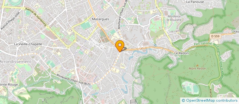 localisation de l'entreprise MADAME MARTINE DIEUDE à MARSEILLE