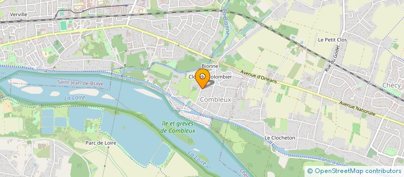 localisation de l'entreprise MADAME MARTINE DISERT  ORLEANS
