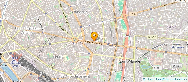 localisation de l'entreprise MADAME MARTINE DOIDY à PARIS