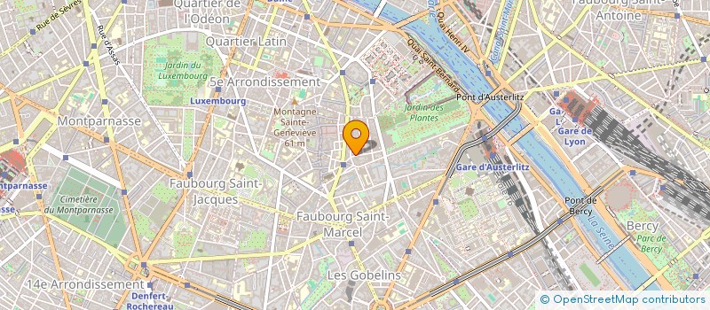 localisation de l'entreprise MADAME MARTINE DOMBROSKY  PARIS