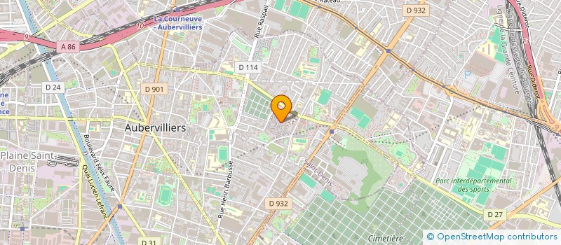localisation de l'entreprise MADAME MARTINE DORELIEN à PIERREFITTE-SUR-SEINE