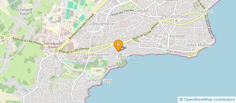 localisation de l'entreprise MADAME MARTINE DROUHIN à SAINT-NAZAIRE