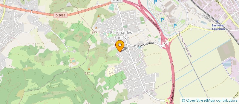 localisation de l'entreprise MADAME MARTINE DROUIN à PERIGNAT-LES-SARLIEVE