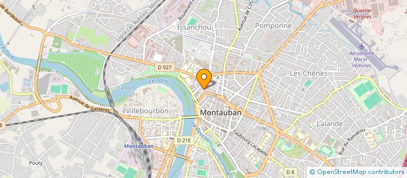 localisation de l'entreprise MADAME MARTINE DUBAR  MONTAUBAN