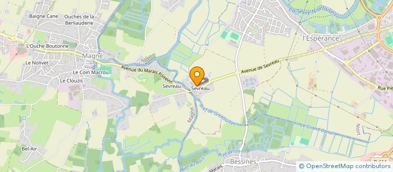localisation de l'entreprise MADAME MARTINE DUBOIS à NIORT