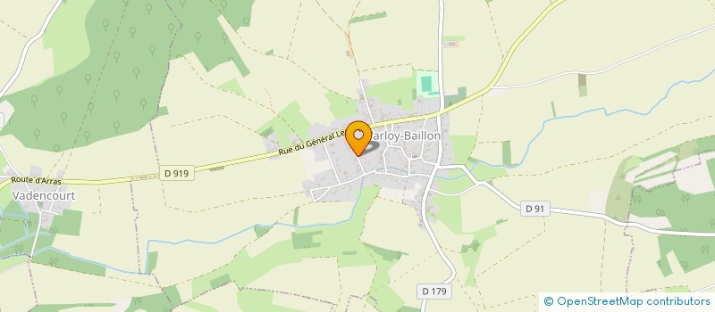 localisation de l'entreprise MADAME MARTINE DUBOIS à ALBERT