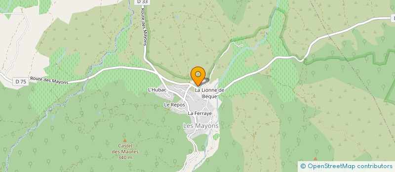 localisation de l'entreprise MADAME MARTINE DUFOUR  FLASSANS-SUR-ISSOLE