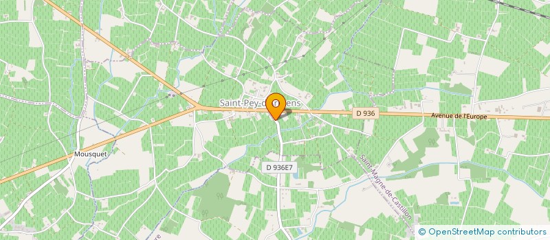 localisation de l'entreprise MADAME MARTINE DUGOS  SAINT-PEY-D ARMENS