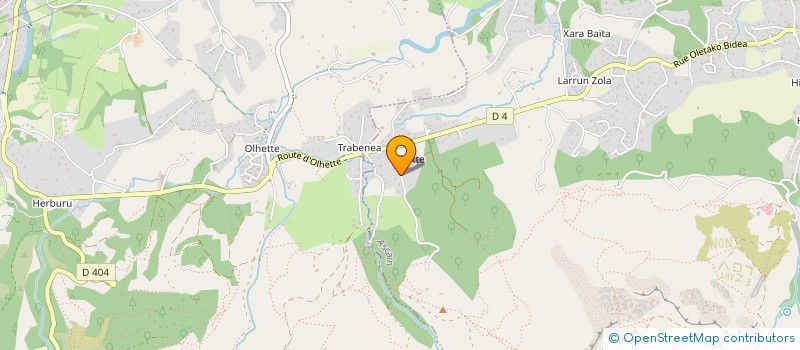 localisation de l'entreprise MADAME MARTINE DUHALDE  SARE