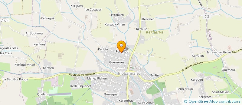 localisation de l'entreprise MADAME MARTINE DUJARDIN  PLOBANNALEC-LESCONIL