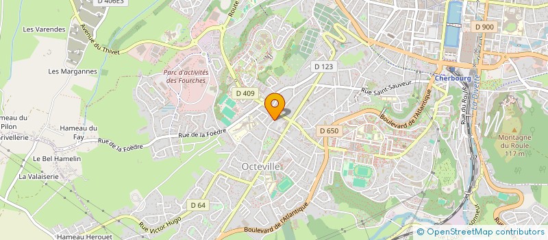 localisation de l'entreprise MADAME MARTINE DUMONT à CHERBOURG-EN-COTENTIN