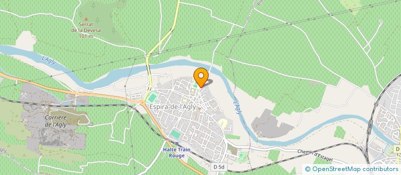 localisation de l'entreprise MADAME MARTINE DUMONT  VINGRAU