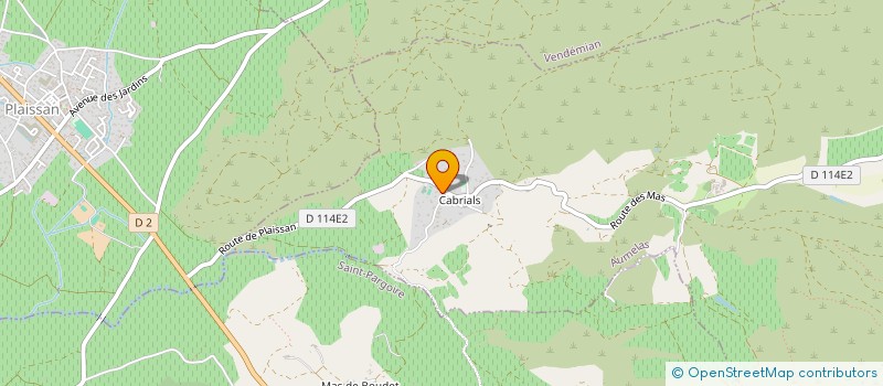 localisation de l'entreprise MADAME MARTINE DUPEBE  SAINT-PARGOIRE