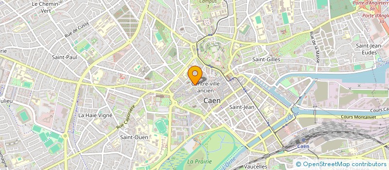 localisation de l'entreprise MADAME MARTINE DUPONT à CAEN