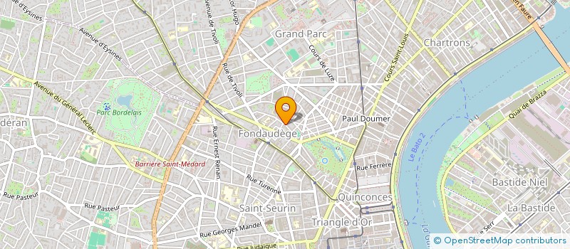 localisation de l'entreprise MADAME MARTINE DUPUY  BORDEAUX