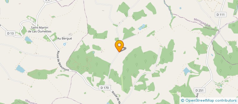 localisation de l'entreprise MADAME MARTINE DUPUY  BIVES