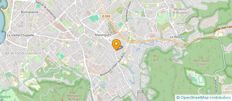 localisation de l'entreprise MADAME MARTINE DURAND à MARSEILLE