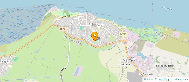 localisation de l'entreprise MADAME MARTINE DURAND  PAIMBUF