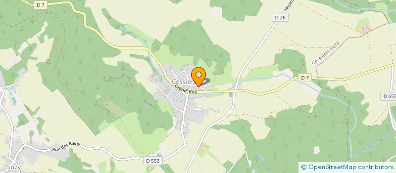 localisation de l'entreprise MADAME MARTINE DUSSAUSSOY  CESSIERES-SUZY