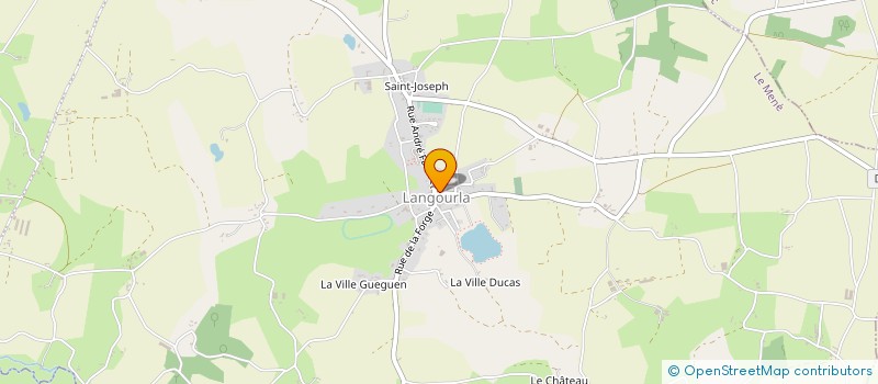 localisation de l'entreprise MADAME MARTINE DUTERTRE à LE MENE