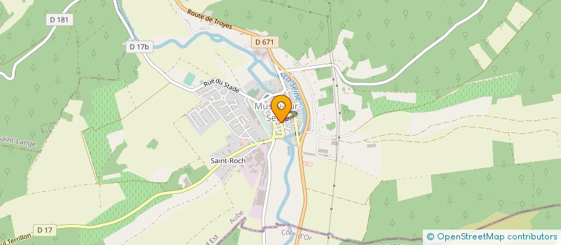 localisation de l'entreprise MADAME MARTINE DUVERNOIS à MUSSY-SUR-SEINE