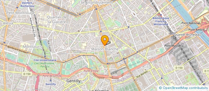 localisation de l'entreprise MADAME MARTINE ECHARD  PARIS