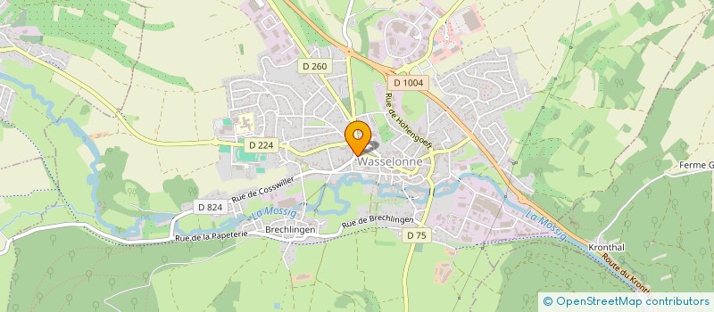 localisation de l'entreprise MADAME MARTINE ERNWEIN  ROMANSWILLER