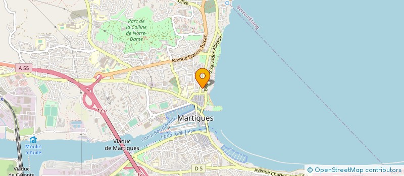 localisation de l'entreprise MADAME MARTINE ESPARZA  MARTIGUES