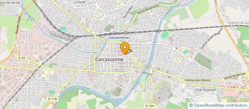 localisation de l'entreprise MADAME MARTINE ESPOUY  FAJAC EN VAL