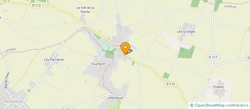localisation de l'entreprise MADAME MARTINE ESTRADE à LANDRAIS
