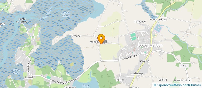 localisation de l'entreprise MADAME MARTINE EZAN  LOCOAL-MENDON