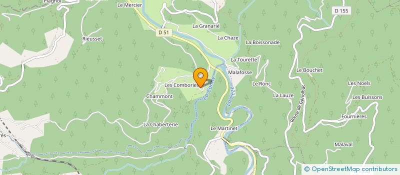 localisation de l'entreprise MADAME MARTINE FABREGUE à PONTEILS-ET-BRESIS