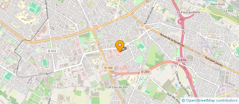 localisation de l'entreprise MADAME MARTINE FARDEAU  ANGERS