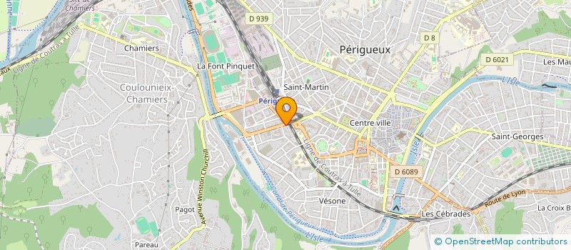 localisation de l'entreprise MADAME MARTINE FARGEOT à PERIGUEUX