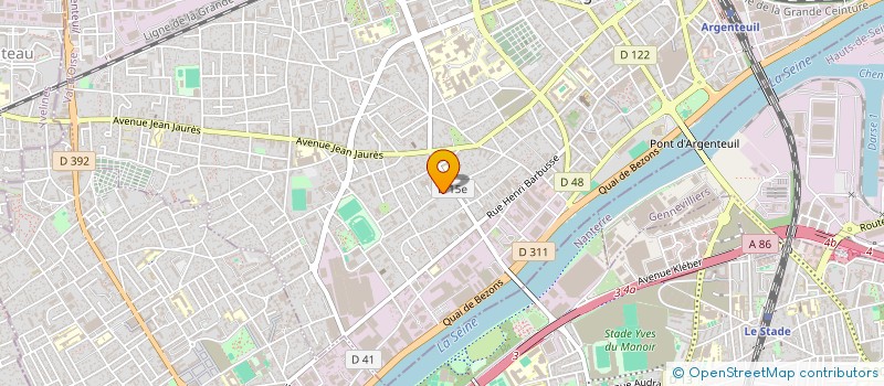 localisation de l'entreprise MADAME MARTINE FARI à ARGENTEUIL