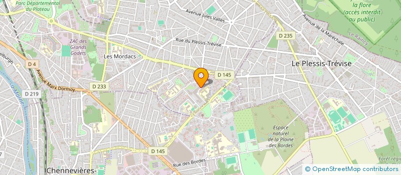 localisation de l'entreprise MADAME MARTINE FAYS à CHAMPIGNY-SUR-MARNE