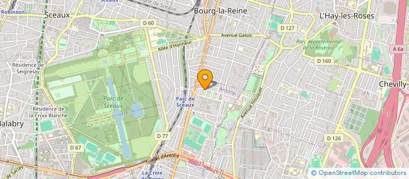 localisation de l'entreprise MADAME MARTINE FEFER à ANTONY