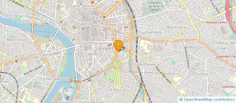 localisation de l'entreprise MADAME MARTINE FEILLE à TOULOUSE