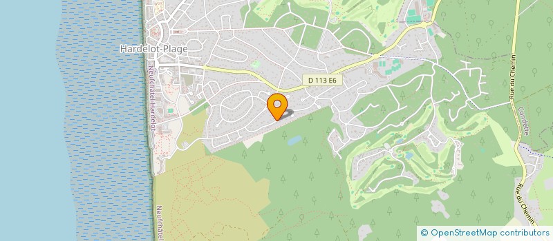 localisation de l'entreprise MADAME MARTINE FELBER  NEUFCHATEL-HARDELOT