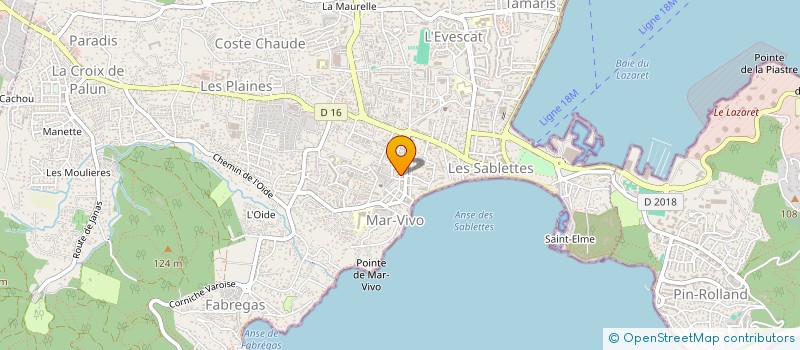 localisation de l'entreprise MADAME MARTINE FELICES à LA SEYNE-SUR-MER