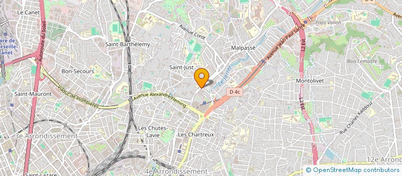 localisation de l'entreprise MADAME MARTINE FERNANDEZ à MARSEILLE