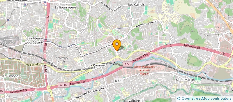 localisation de l'entreprise MADAME MARTINE FERRERI à MARSEILLE
