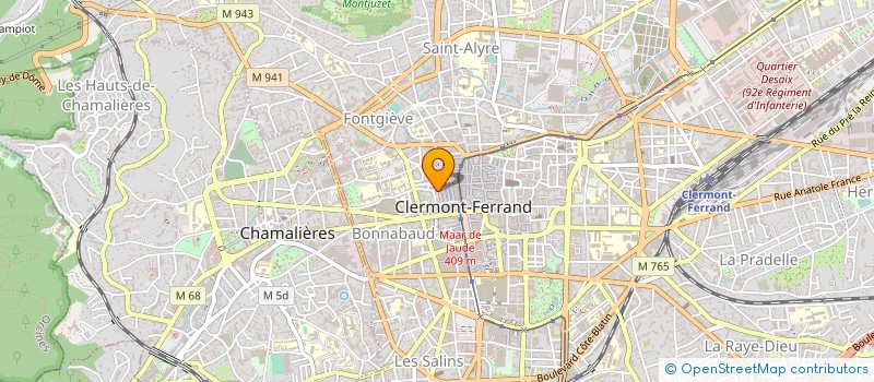 localisation de l'entreprise MADAME MARTINE FIGON à CLERMONT-FERRAND