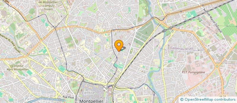 localisation de l'entreprise MADAME MARTINE FLECKSTEINER à MONTPELLIER